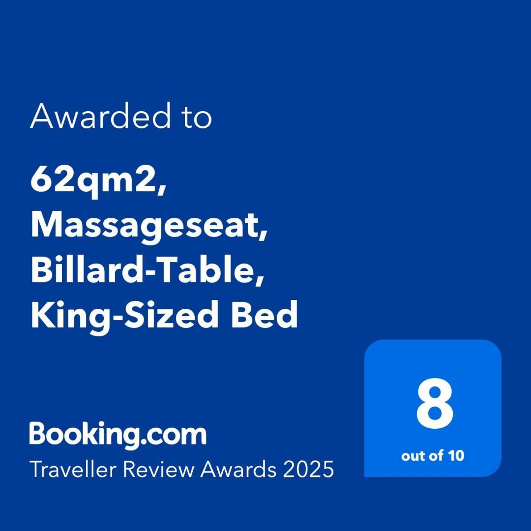62qm2, Massageseat, Billard-table, King-sized Bed * Berlin